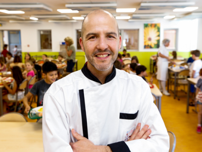 Un Nouveau Chef à la cantine !