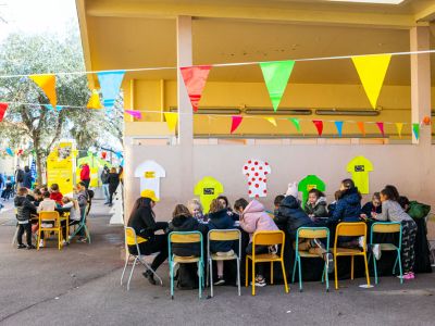 Des actions pédagogiques et ludiques pour les écoliers niçois en attendant le Grand Départ du Tour de France !