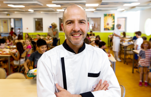 Un Nouveau Chef à la cantine !