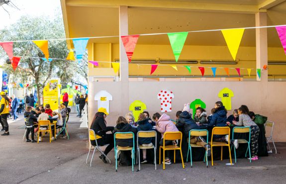 Des actions pédagogiques et ludiques pour les écoliers niçois en attendant le Grand Départ du Tour de France !